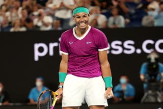 Australian Open 2022  Rafael Nadal beats Matteo Berrettini  Rafael Nadal to reach Australian Open final  മാറ്റിയോ ബെരറ്റിനിയെ തകർത്ത് നദാൽ ഫൈനലിൽ  Australian Open mens singles final  Australian Open results  ഓസ്ട്രേലിയൻ ഓപ്പണ്‍  ഓസ്ട്രേലിയൻ ഓപ്പണിൽ റാഫേൽ നദാൽ ഫൈനലിൽ