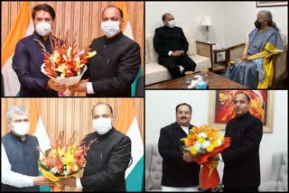 Delhi visit of CM Jai Ram Thakur