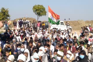 Farmers protest in Nuh