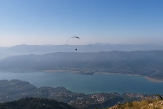 Paragliding allowed in Bandla