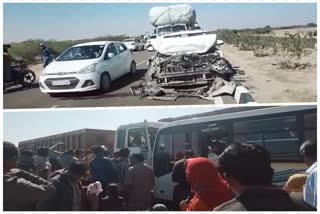 Raod accident in Jodhpur