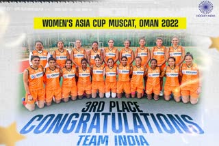 India beat china 2-0 clinch bronze medal in women asia cup hockey