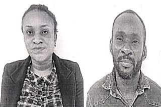 Two foreign nationals were caught