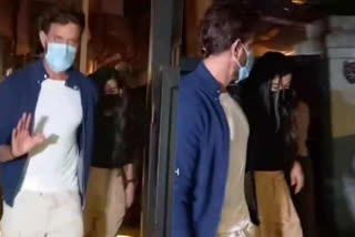 Hrithik Roshan spotted with mystery girl