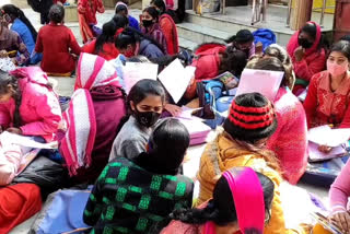 Covid Rules Hampered at College Exam in Purulia