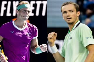 Rafael Nadal  Daniil Medvedev  Australian Open  आस्ट्रेलियाई ओपन  नोवाक जोकोविच  Novak Djokovik  दानिल मेदवेदेव  राफेल नडाल  खेल समाचार  Sports News