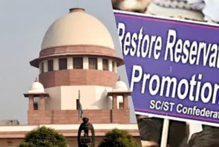 sc st reservation in promotion