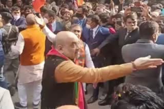 Amit Shah returned to stop the program midway in Deoband
