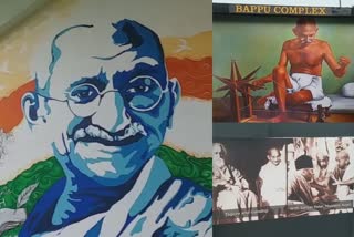 kochi metro mg road station  kochi metro footages of gandhi  mg road station Wall painting gandhi  കൊച്ചി മെട്രോ ഗാന്ധി ചുവർചിത്രം  എം.ജി റോഡ് സ്റ്റേഷൻ ഗാന്ധി ചുവർചിത്രം