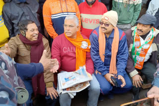 Dilip Ghosh campaigns for Chandannagar Municipal Corporation Election 2022