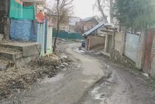 Widening of Road in Khirram Dirpora: بجبہاڑہ کے کھرم علاقہ کے لوگ سڑک کی کشادگی کے منتظر