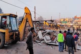 Gwalior hazira vegetable market