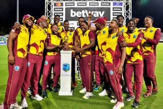 West Indies won the T20 series against England  West Indies Cricket Team  England Cricket Team  Sports News  T20 series  वेस्टइंडीज क्रिकेट टीम