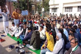 Charkhi Dadri Power Department workers