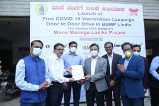 Gaurav Gupta chief commissioner BBMP made partnership with home vaccine teams