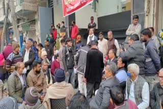 Mahapanchayat in protest against liquor contract in Devli village
