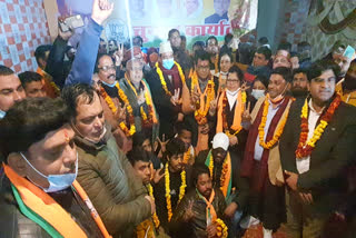 Ajay Bhatt reached Rudrapur