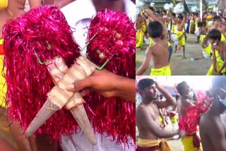 Osakottai Sri sowdeshwarii Amman Temple Knife Festival, ஒஸக்கோட்டை ஸ்ரீ சவுடேஸ்வரி அம்மன் கோயில் கத்திப்போடும் நிகழ்வு