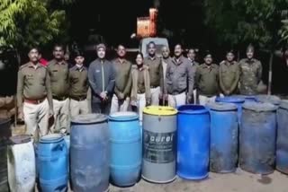 illegal liquor smuggling in Shivpuri
