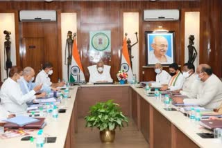 Cabinet meeting chaired by Bhupesh Baghel in raipur