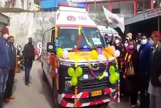 Life Saving Ambulance Service in Ramban: رام بن میں جدید سہولیات سے لیس تین ایمبولنس کا افتتاح