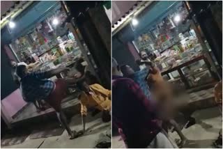 assault on a middle-aged man in Idukki Nedumkandam  middle-aged man attack in Idukki Nedumkandam  ഇടുക്കി നെടുങ്കണ്ടത്ത് മധ്യവയസ്‌കന് നേരെ ക്രൂര മർദ്ദനം  ഇടുക്കി നെടുങ്കണ്ടത്ത് മധ്യവയസ്‌കന് മർദനം