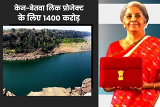 Union Budget 2022 : 1400 crore approved Ken-Betwa linking project