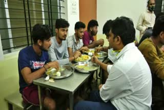 DC  Mullai Mugilan  Hostel visit in Uttara Kannada