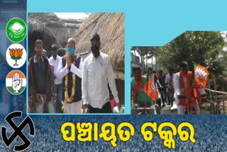 Panchayat Polls: ସଦର ଜୋନରେ ତ୍ରିମୁଖି ଲଢେଇ, ସାଇକେଲରେ ବୁଲିଛନ୍ତି ବିଜେପି ପ୍ରାର୍ଥୀ