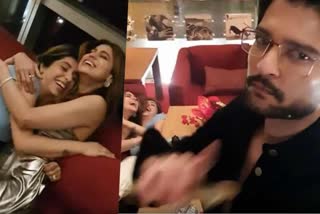 Neha Bhasin gatecrashes Shamita Shetty's date night with Raqesh Bapat