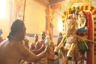 Ramanujacharya Sahasrabdhi Vedukalu Day1 in muccinthal