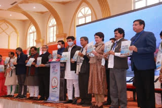 Uttarakhand: Congress manifesto 'pledges' cheaper gas, free bus passes, 4 lakh jobs, drone service