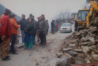 Illegal encroachment  removed in Kullu