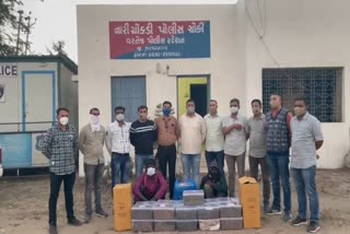 Hashish seized in Bhavnagar : ભાવનગર SOG પોલીસે 42 કિલો ગાંજા સાથે 2ની ધરપકડ