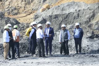 SECL CMD PS Mishra inspect coal mines of Korba