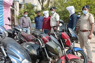 Inter State bike smuggling Gang