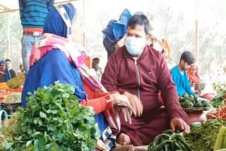 Hazira vegetable market demolished