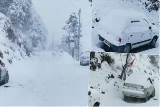 snowfall in tehri