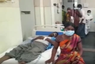 tractor driver suicide attempt  at Anantapur district