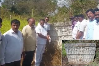 Heroic stone found in Devanahalli