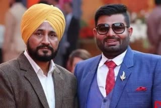 Punjab cm Channi's nephew  bhupinder singh honey  arrested by the Enforcement Directorate