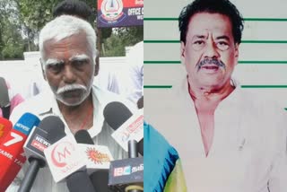 நிலத்தை அபகரித்த அதிமுக பிரமுகர் - மீட்டுத்தர கோரி முதியவர் புகார்