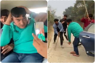 Youth assaulted in Alwar video viral