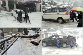 People are facing problems in shimla.