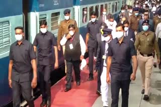 SECR GM Alok Kumar inspects Korba railway station