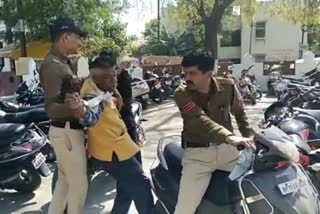 drunken ruckus in ujjain