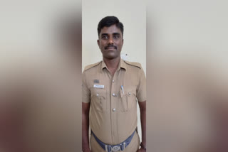 police become a professor  police become a professor in Tirunelveli  Tirunelveli news  thirunelveli latest news  திருநெல்வேலி செய்திகள்  டாக்டர் பட்டம் பெற்ற காவலர்  டாக்டர் பட்டம் பெற்று பேராசிரியரான காவலர்  திருநெல்வேலியில் டாக்டர் பட்டம் பெற்ற காவலர்