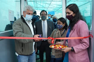 Delhi Transport Minister Kailash Gahlot visits Hydroponics Horticulture training facility