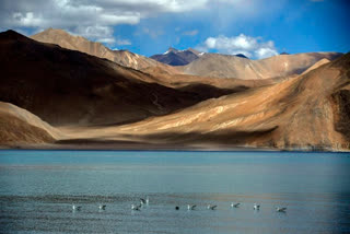 Chinese bridge on Pangong Lake being built in area occupied illegally since 1962: Govt in Lok Sabha