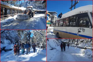 Clear weather in Shimla